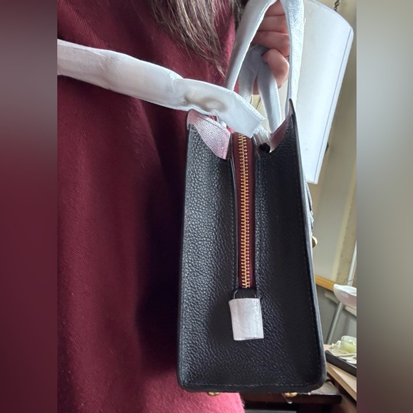 Authentic COACH 1941 pebbled leather 3 compartments 2way zip Satchel/Crosby - Picture 13 of 16